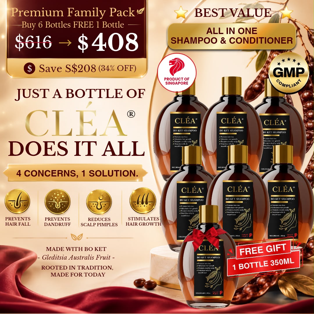 CLÉA Premium Family Pack – 7×350ml (Buy 6 + Get 1 FREE)
