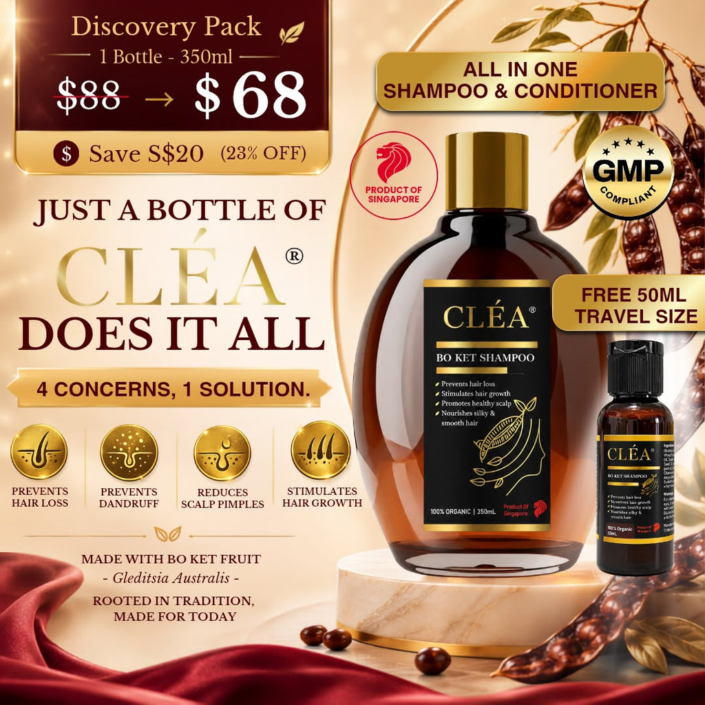 CLÉA Discovery Pack – 1×350ml + FREE 1×50ml Travel Size